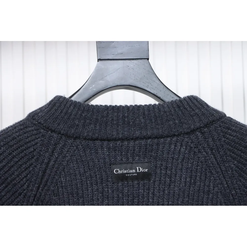 Dior 24FW Arm Zip Wool Pullover