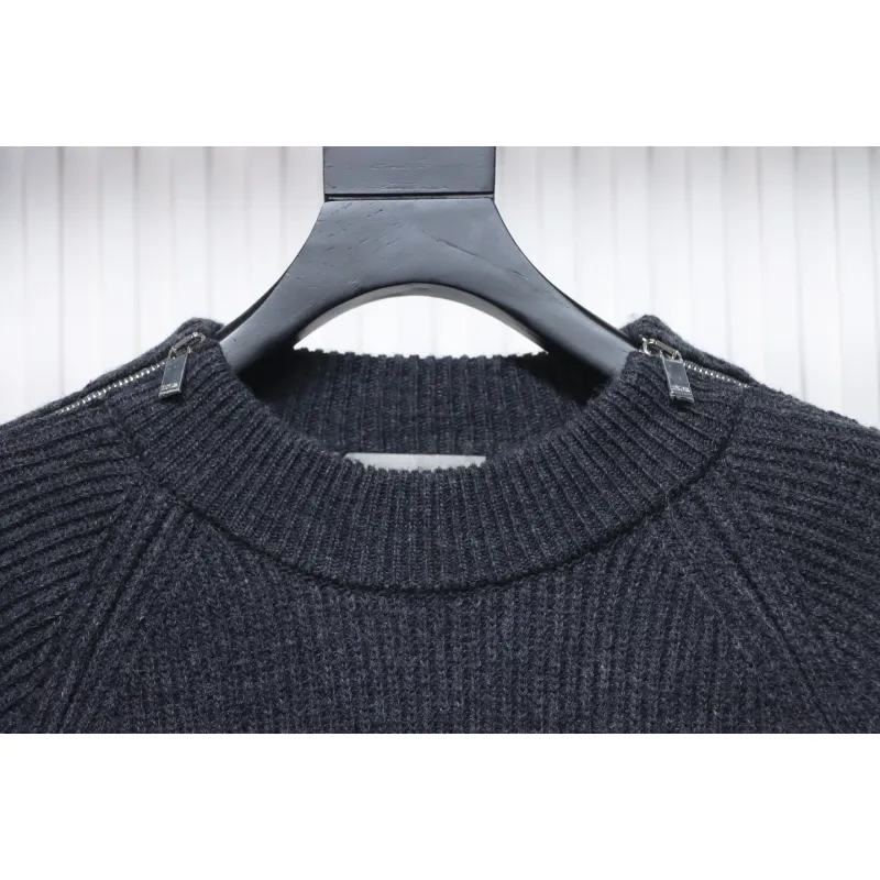 Dior 24FW Arm Zip Wool Pullover