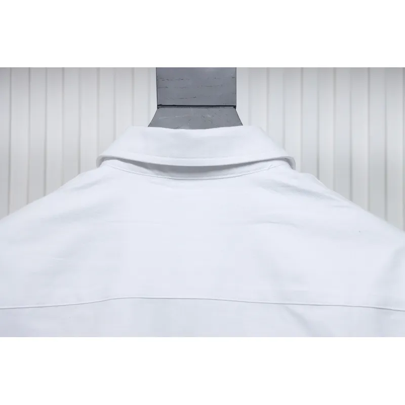 Dior 24Fw CD Small Heart Embroidered Long-Sleeved Shirt