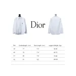 Dior 24Fw CD Small Heart Embroidered Long-Sleeved Shirt