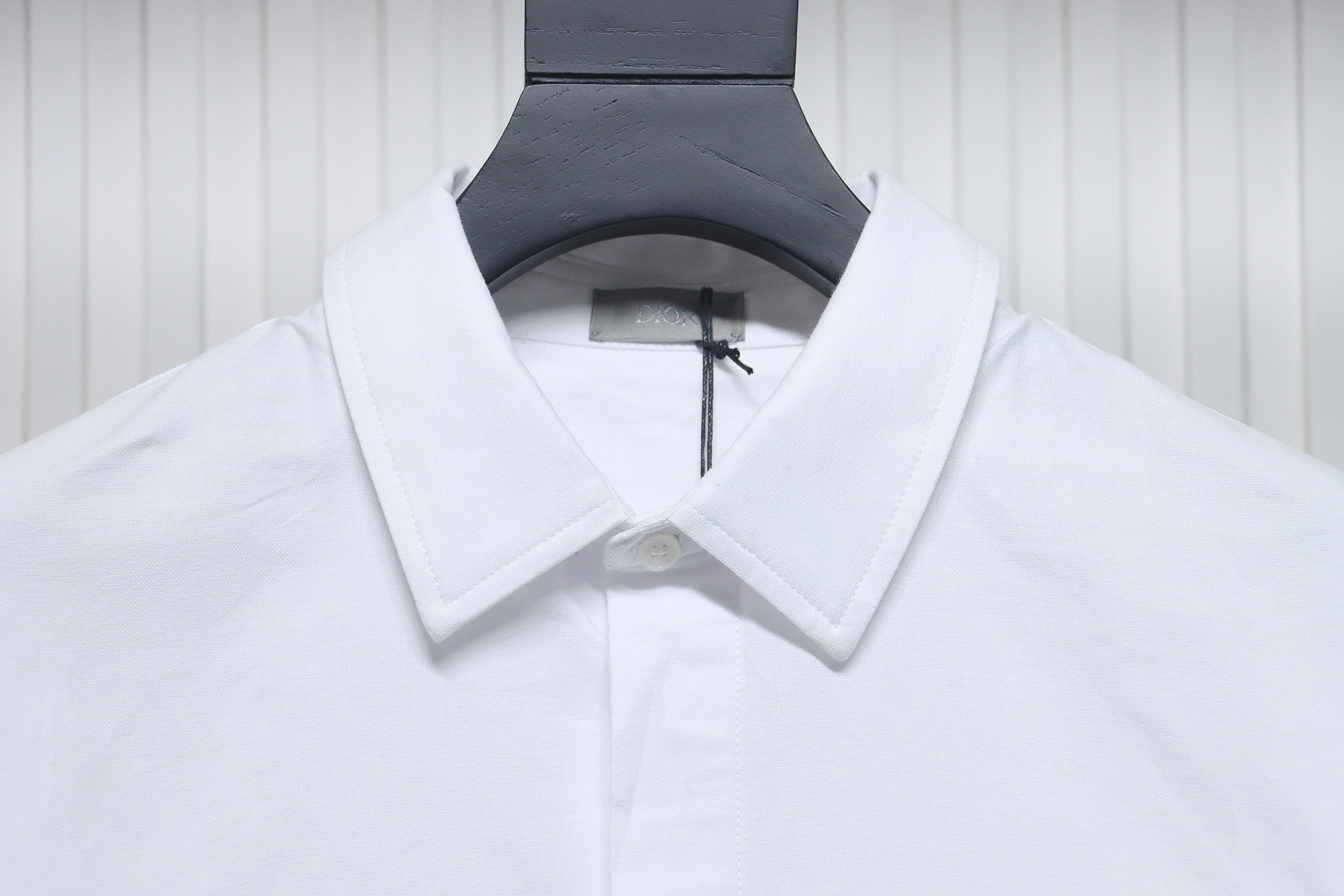 Dior 24Fw CD Small Heart Embroidered Long-Sleeved Shirt