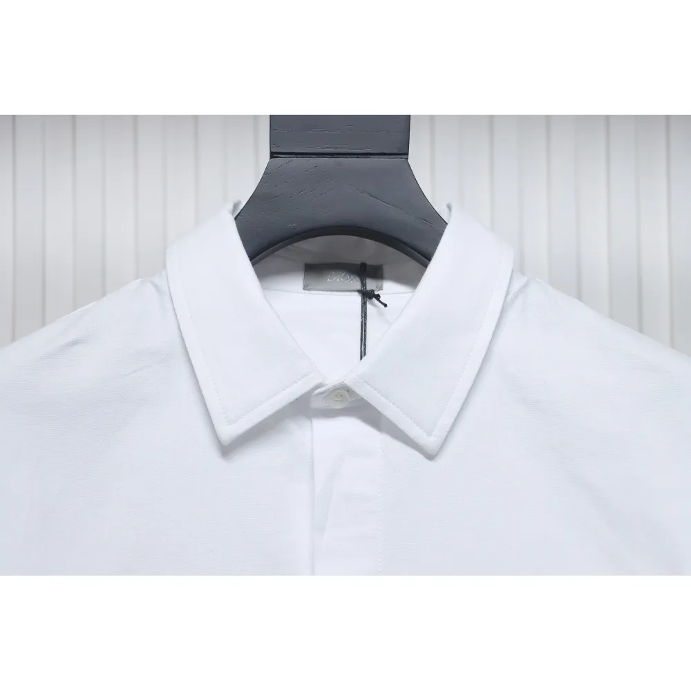 Dior 24Fw CD Small Heart Embroidered Long-Sleeved Shirt
