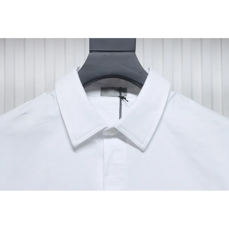 Dior 24Fw CD Small Heart Embroidered Long-Sleeved Shirt