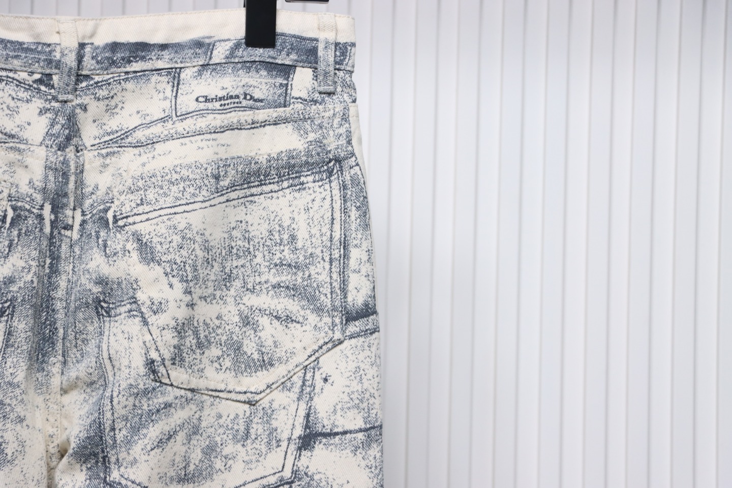 Dior 24Fw Ink Sketch Print Jeans