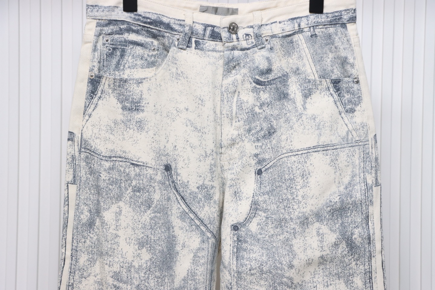 Dior 24Fw Ink Sketch Print Jeans