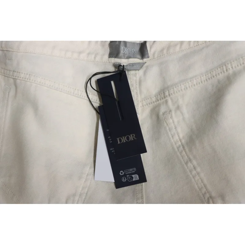 Dior 24Fw Ink Sketch Print Jeans