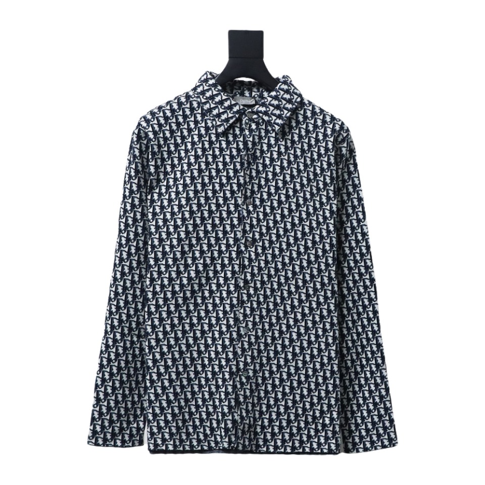 Dior 24Fw Monogram Full Print Shirt Sweater