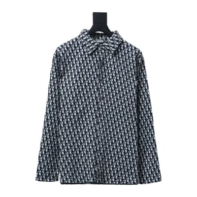 Dior 24Fw Monogram Full Print Shirt Sweater 01