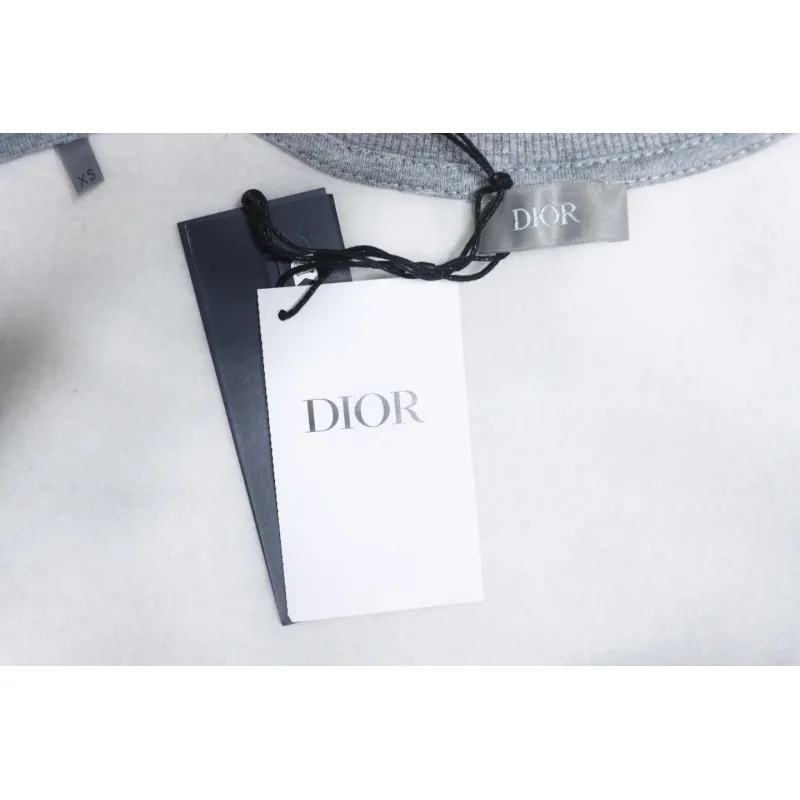 Dior 24FW Signature Embroidered Crewneck Sweatshirt