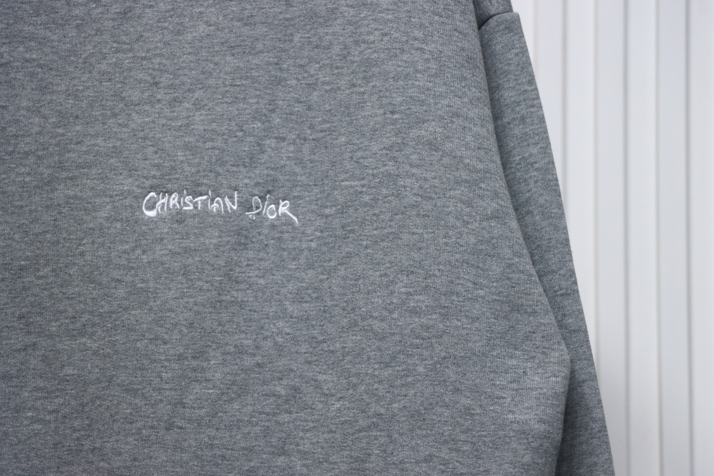 Dior 24FW Signature Embroidered Crewneck Sweatshirt