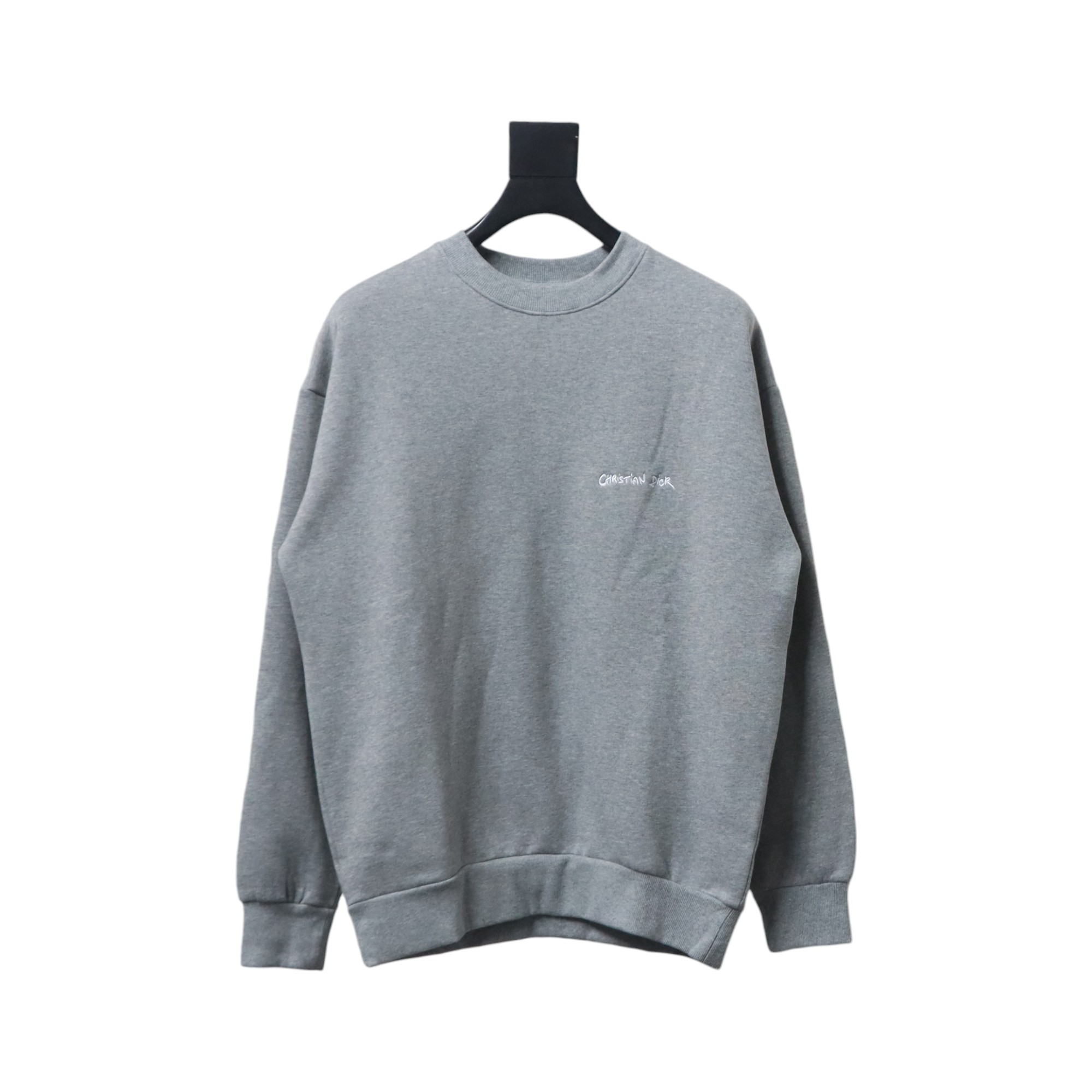 Dior 24FW Signature Embroidered Crewneck Sweatshirt
