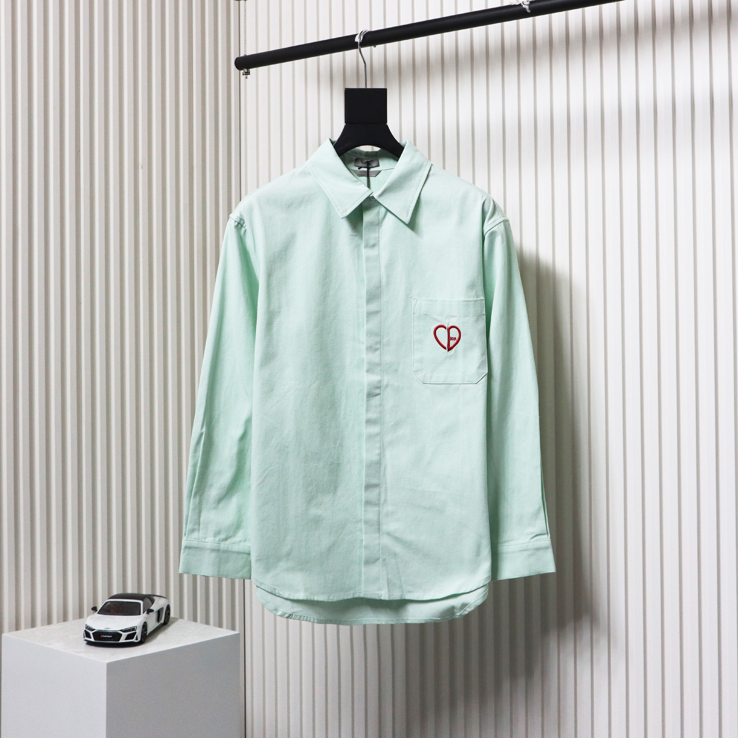 Dior 24ss Embroidery Embroidered Shirt