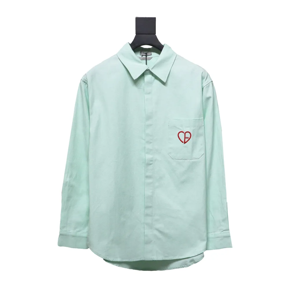 Dior 24ss Embroidery Embroidered Shirt