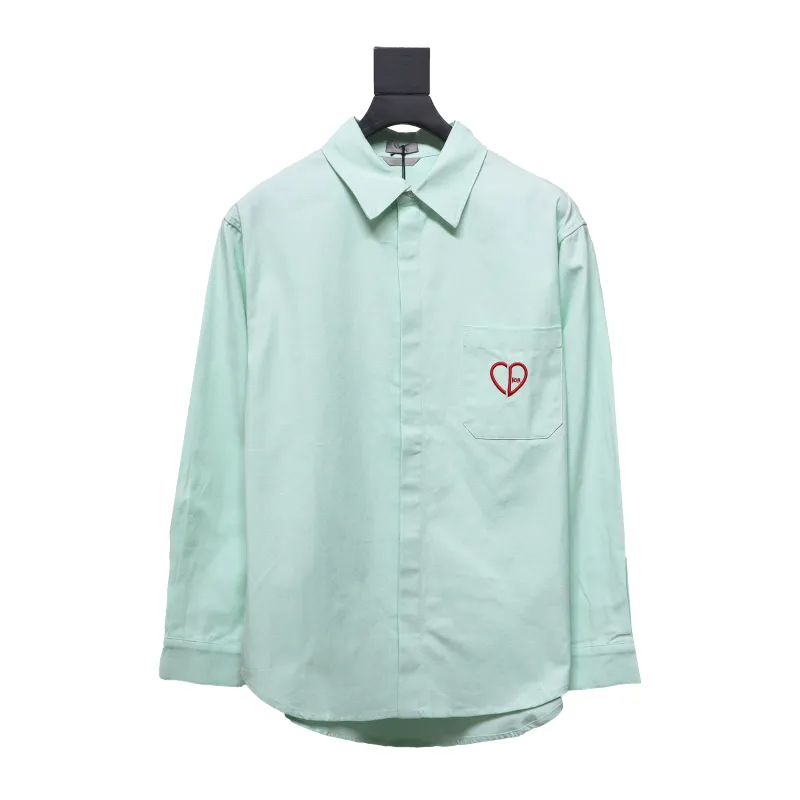 Dior 24ss Embroidery Embroidered Shirt