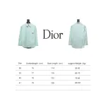 Dior 24ss Embroidery Embroidered Shirt