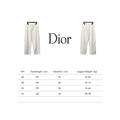 Dior 24ss Heart Embroidered Trousers 02