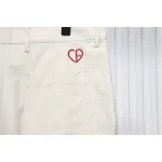 Dior 24ss Heart Embroidered Trousers