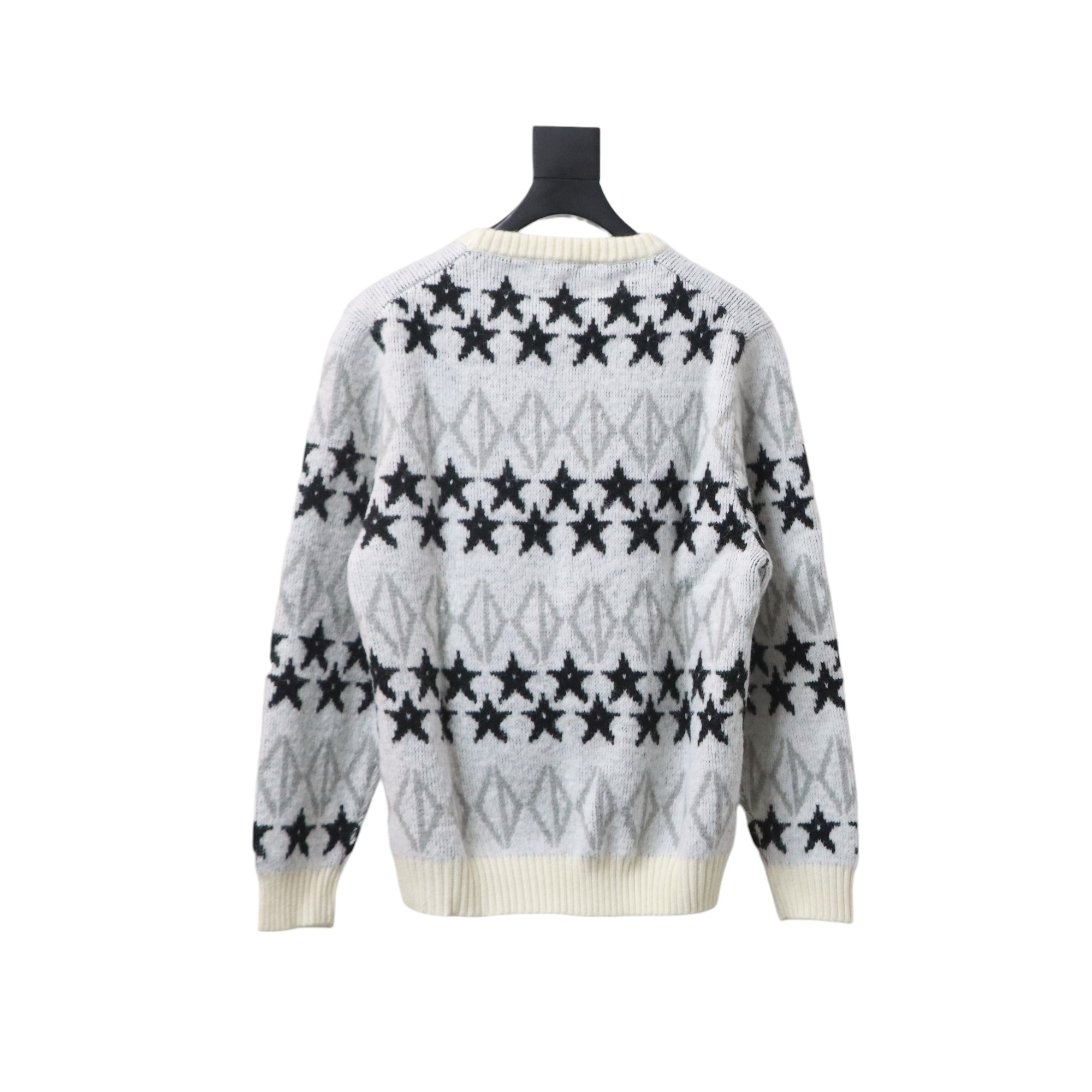 Dior All Over Stars Wool Crewneck Sweater