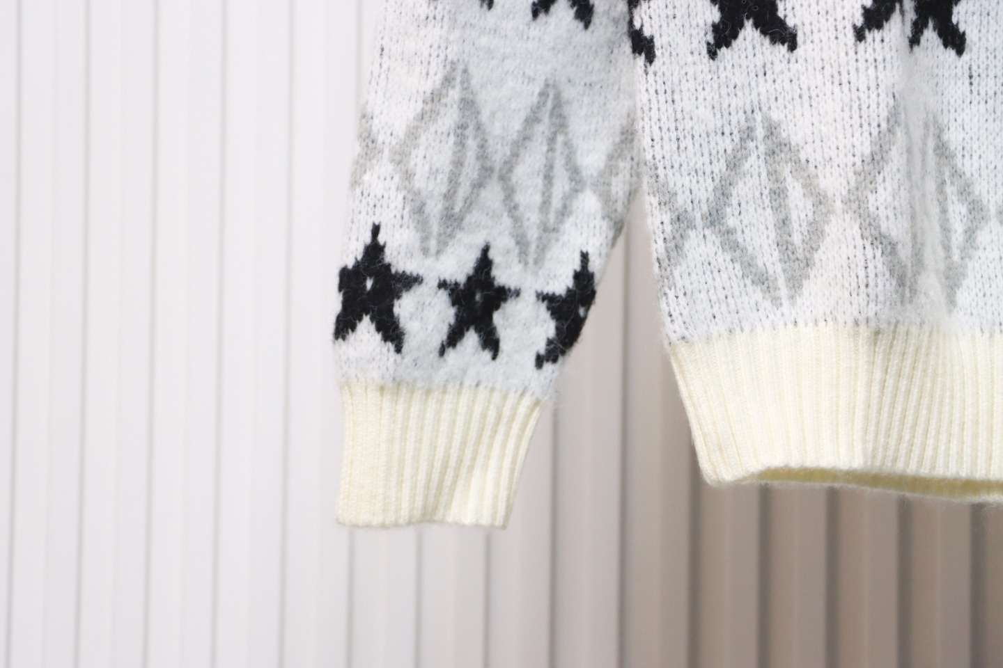 Dior All Over Stars Wool Crewneck Sweater