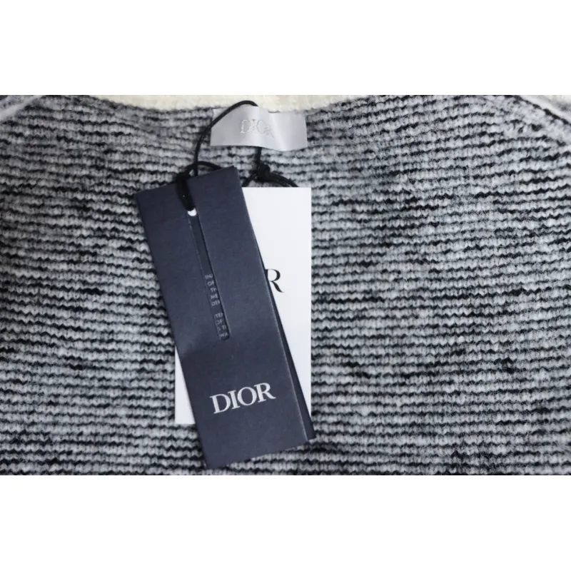 Dior All Over Stars Wool Crewneck Sweater