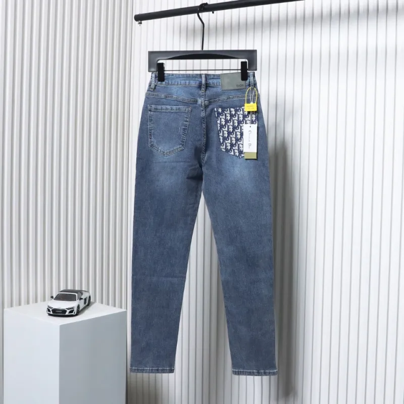 Dior Classic Monogram Pocket Denim Trousers