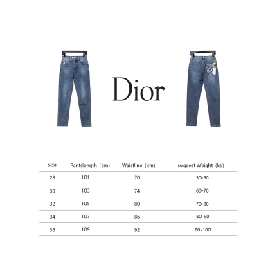 Dior Classic Monogram Pocket Denim Trousers 02