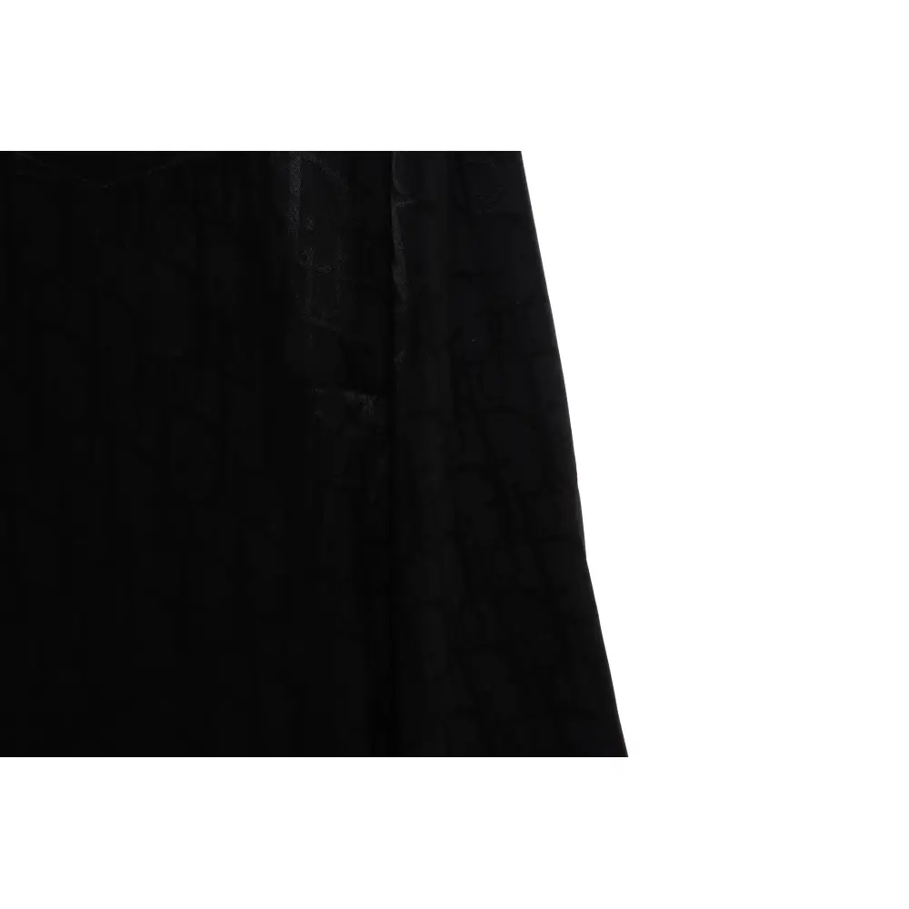 Dior Dark Jacquard Printed Shirt Black