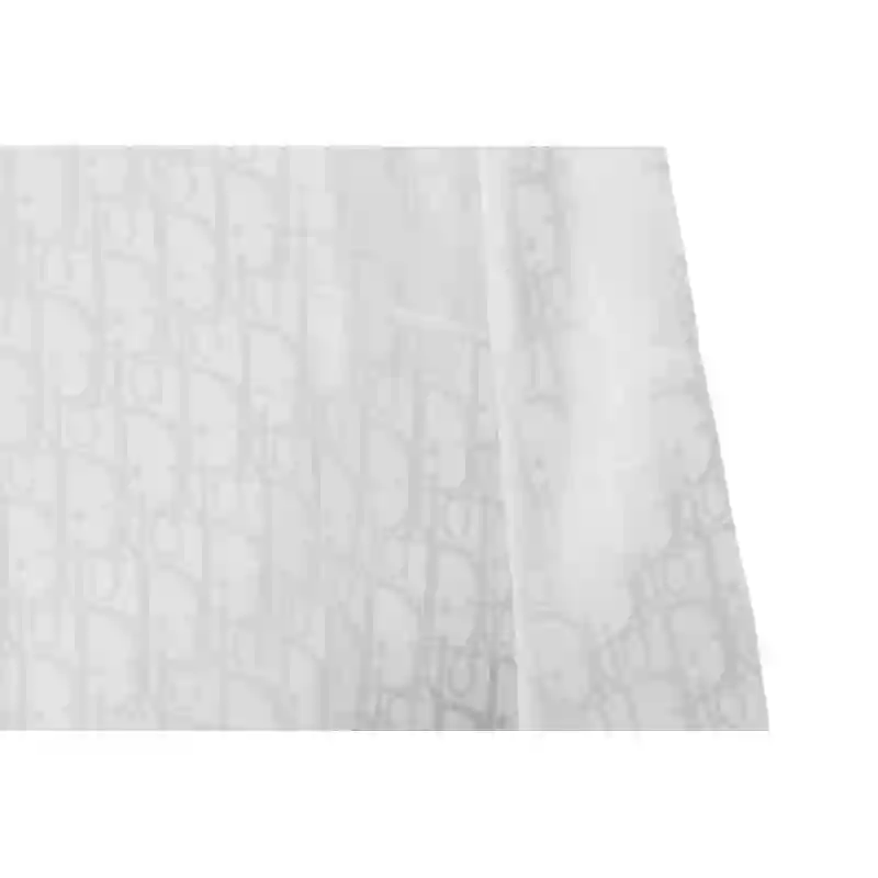 Dior Dark Jacquard Printed Shirt White