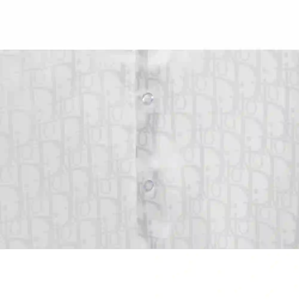 Dior Dark Jacquard Printed Shirt White