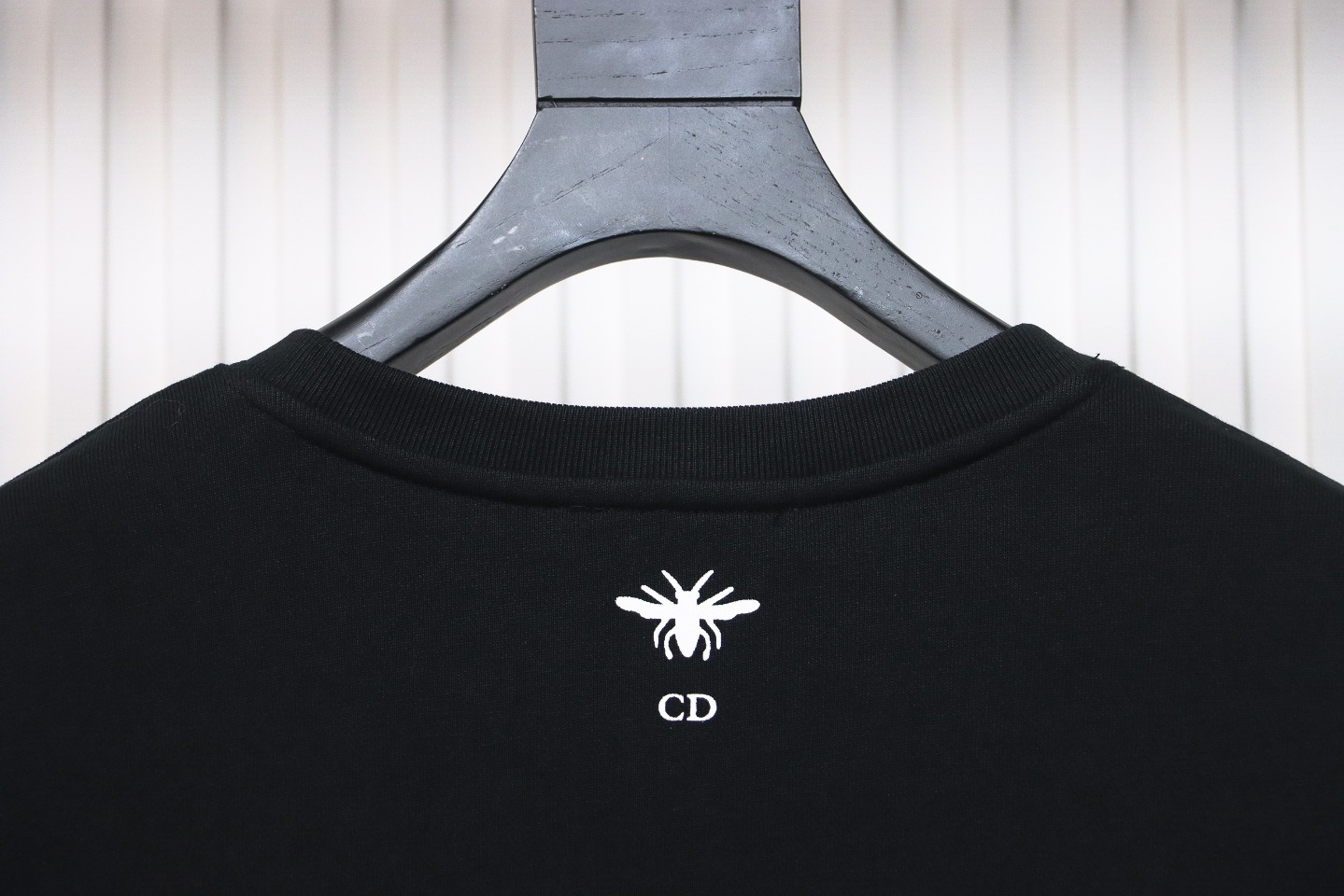 Dior Floral Butterfly Crewneck Sweatshirt Black