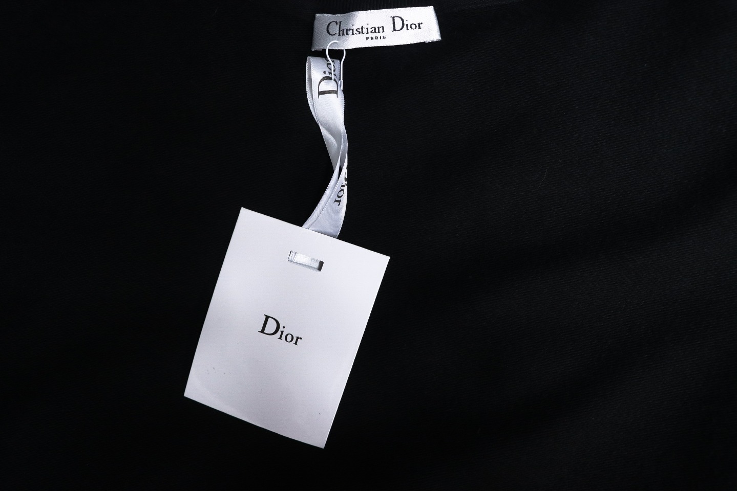 Dior Floral Butterfly Crewneck Sweatshirt Black