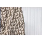 Dior Full-Print Jacquard Side Webbing Trousers Beige Yellow