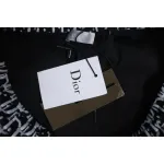 Dior Full-Print Jacquard Side Webbing Trousers Set Beige