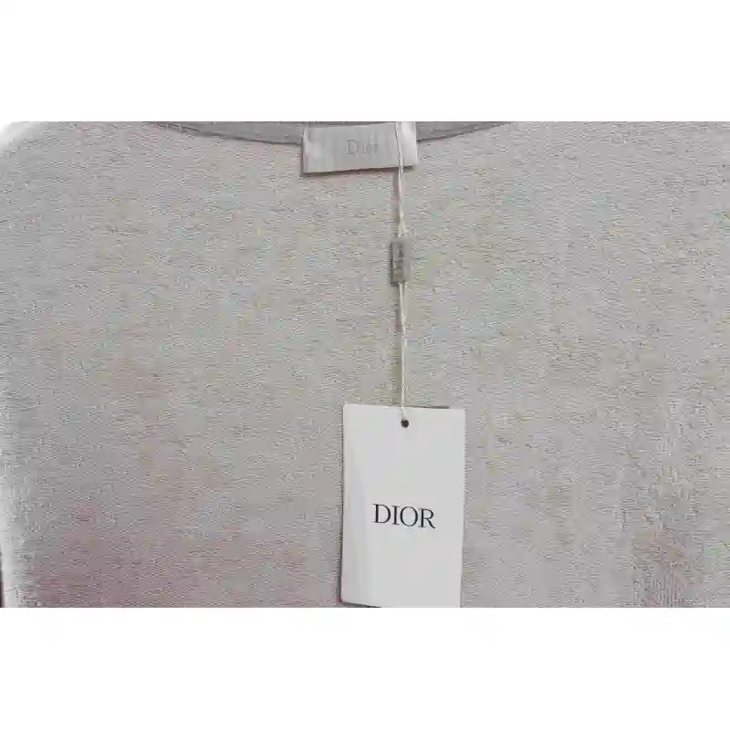 Dior Hand-Splashed Sweatshirt Gray