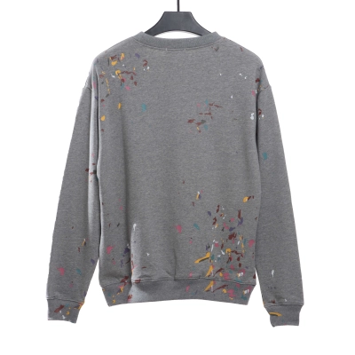Dior Hand-Splashed Sweatshirt Gray 02