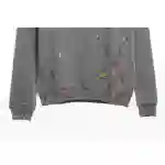 Dior Hand-Splashed Sweatshirt Gray