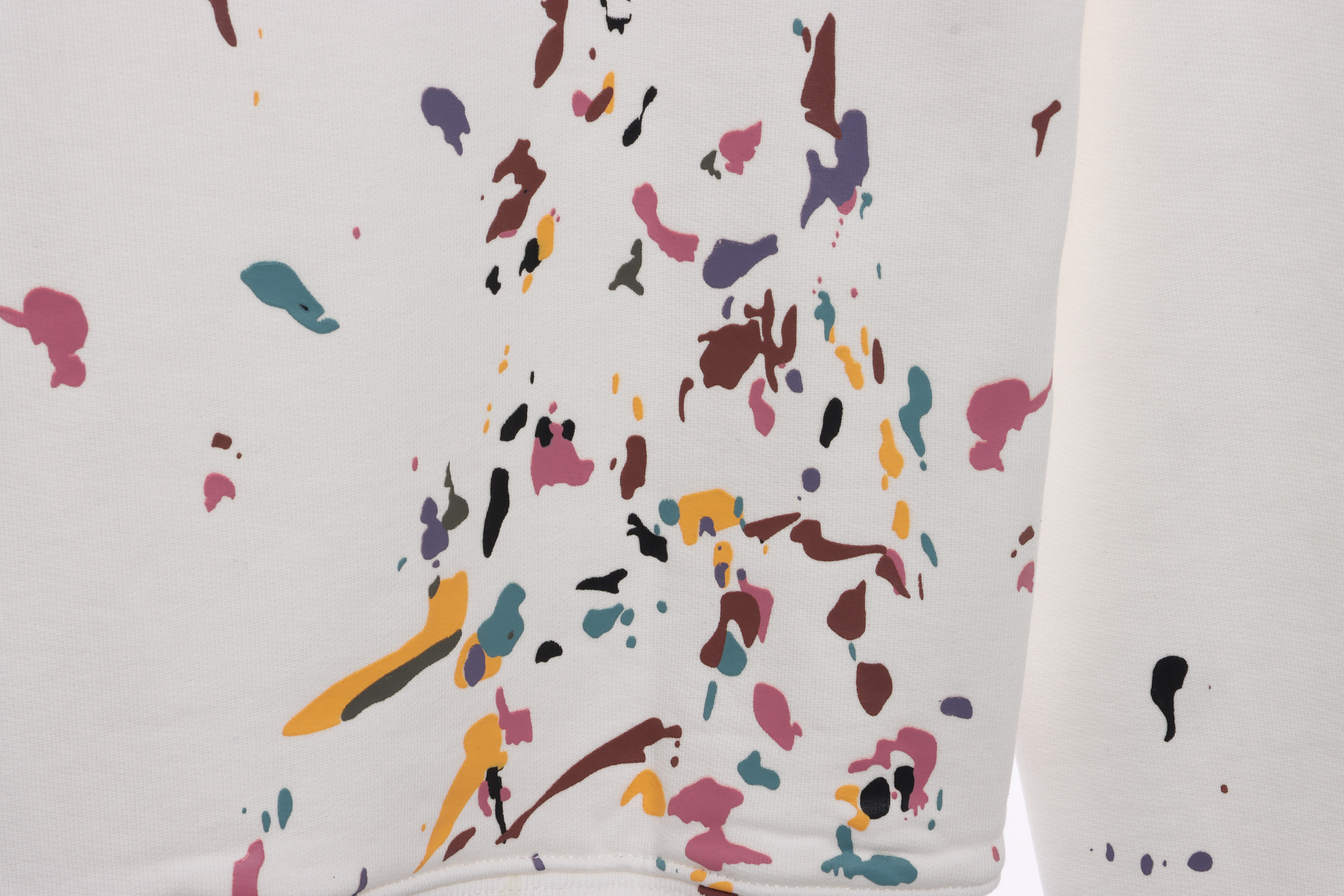 Dior Hand-Splashed Sweatshirt White