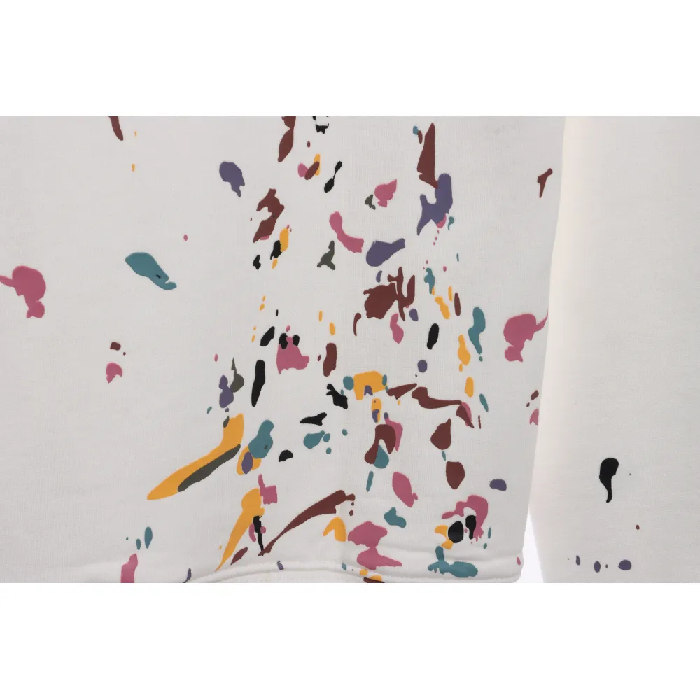 Dior Hand-Splashed Sweatshirt White