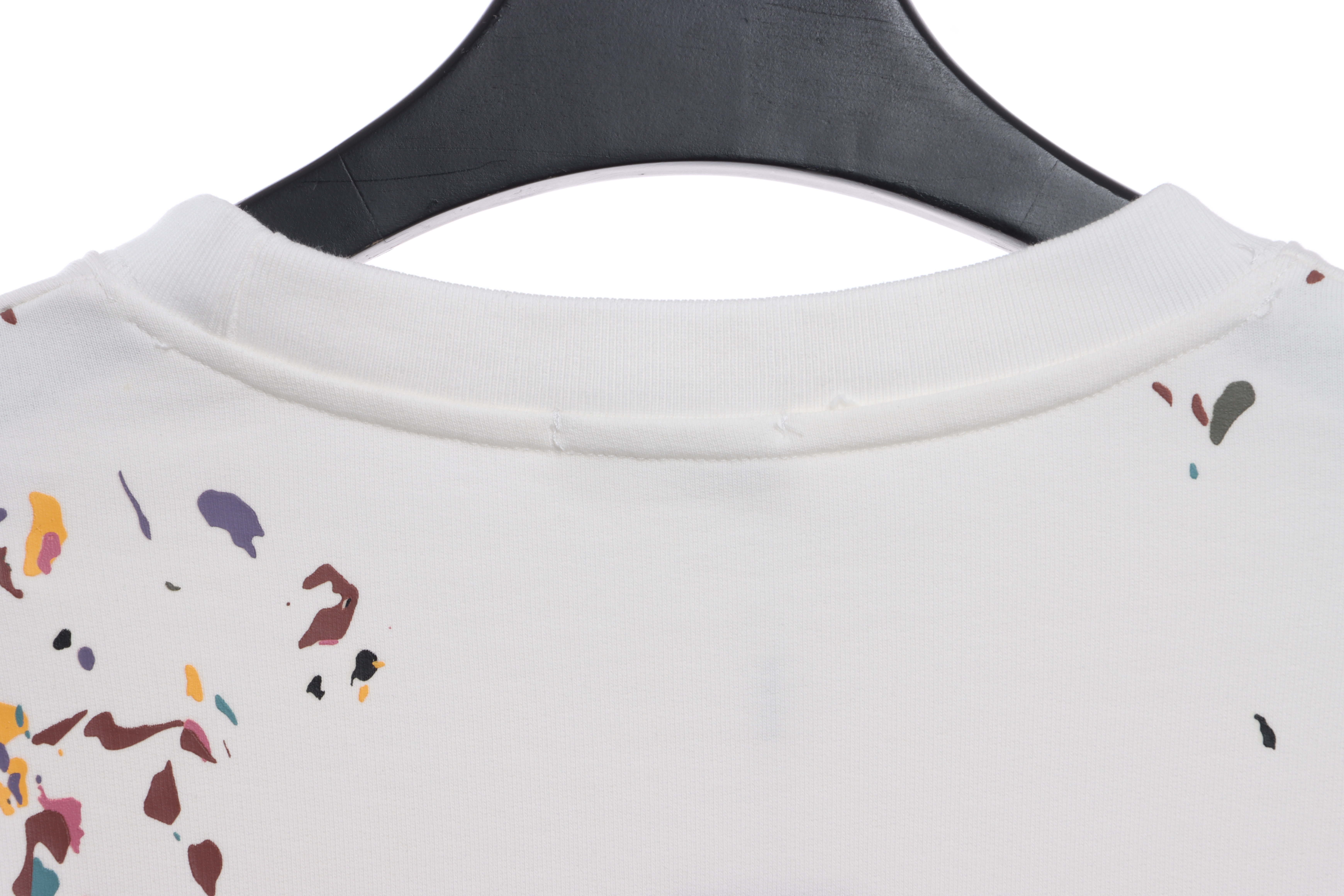 Dior Hand-Splashed Sweatshirt White