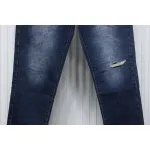 Dior Pocket Embroidered All Over Print Denim Trousers