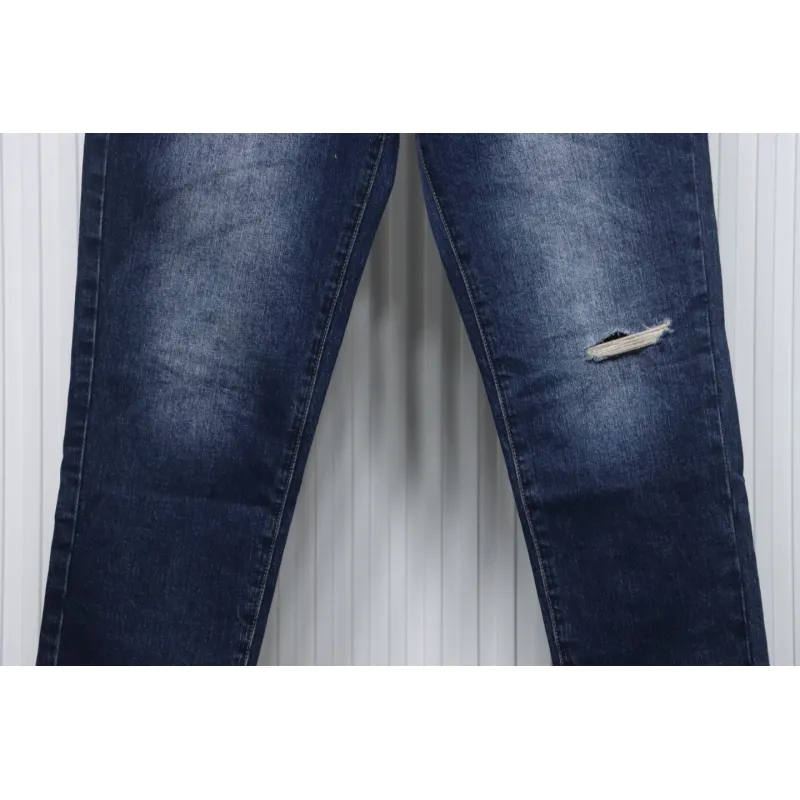 Dior Pocket Embroidered All Over Print Denim Trousers