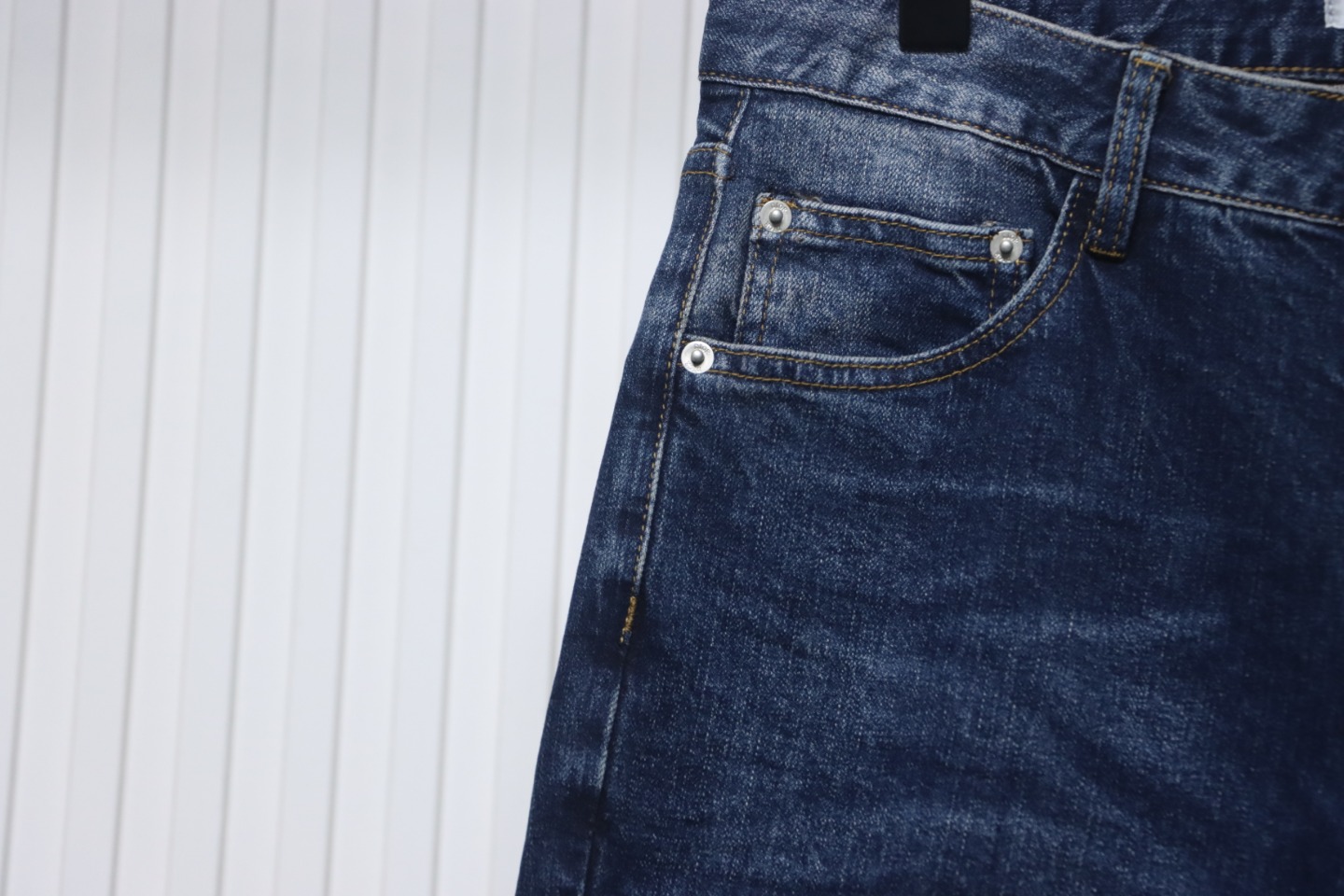 Dior Pocket Embroidered All Over Print Denim Trousers