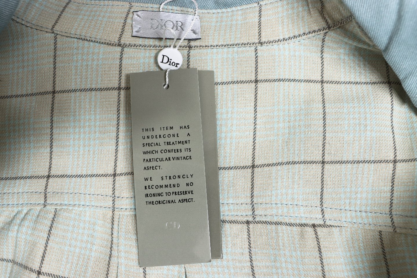 Dior Reversible Cotton Denim Shirt