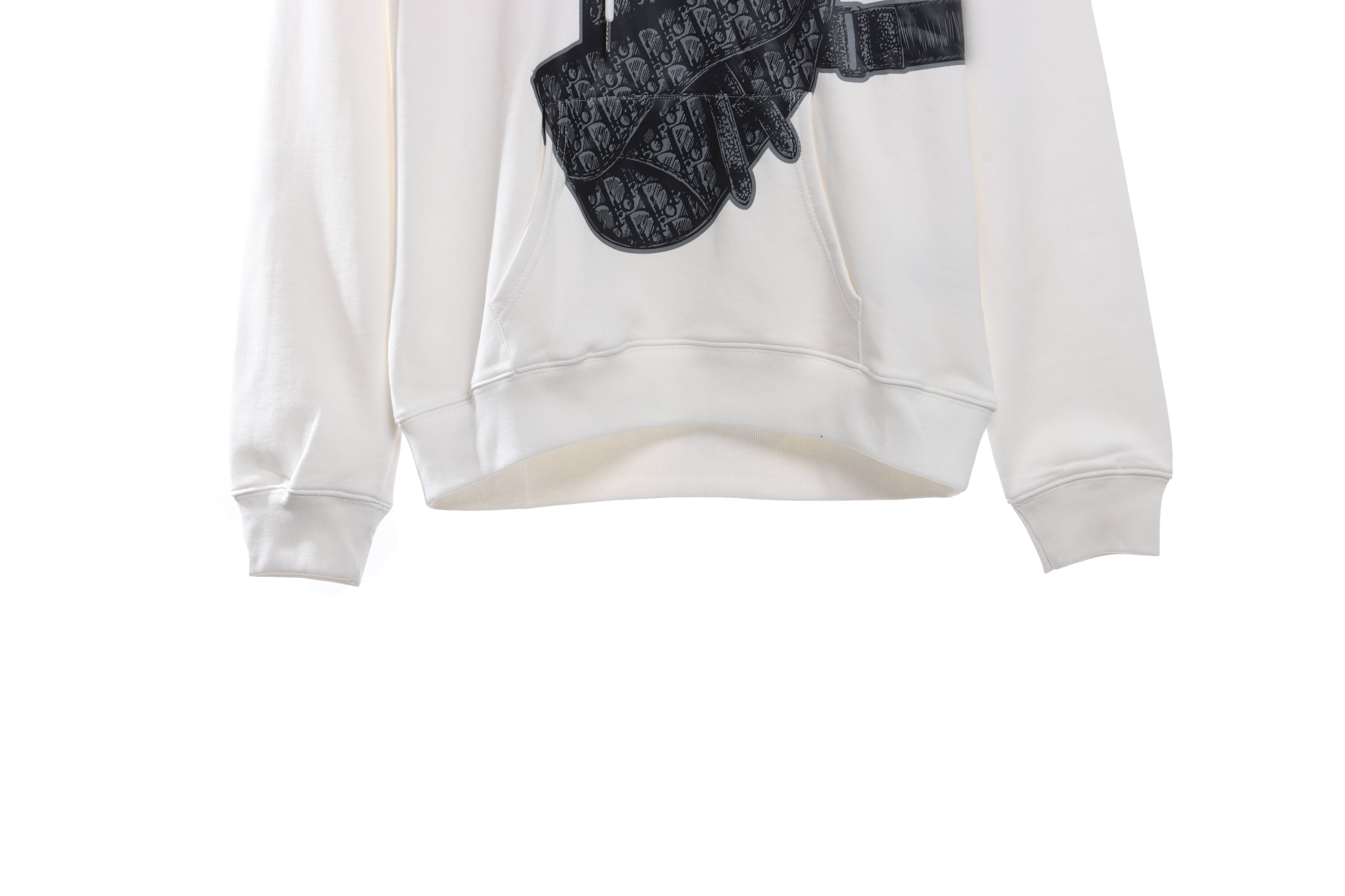 Dior Saddle Bag Print Hoodie