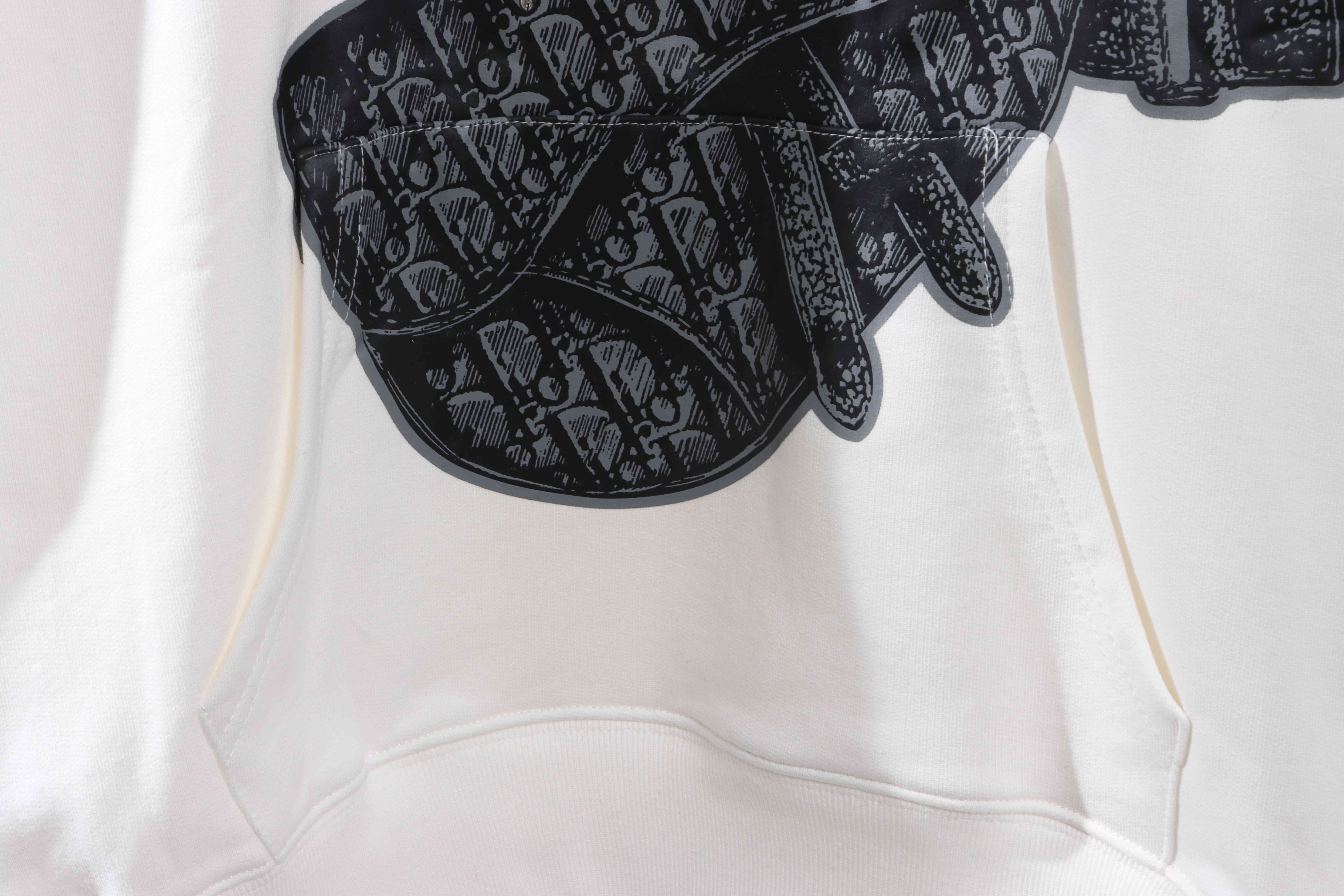 Dior Saddle Bag Print Hoodie