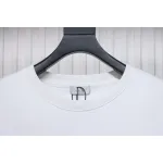 Dior White Round Neck Sweatshirt With Monogram Patch Embroidery On The Chest