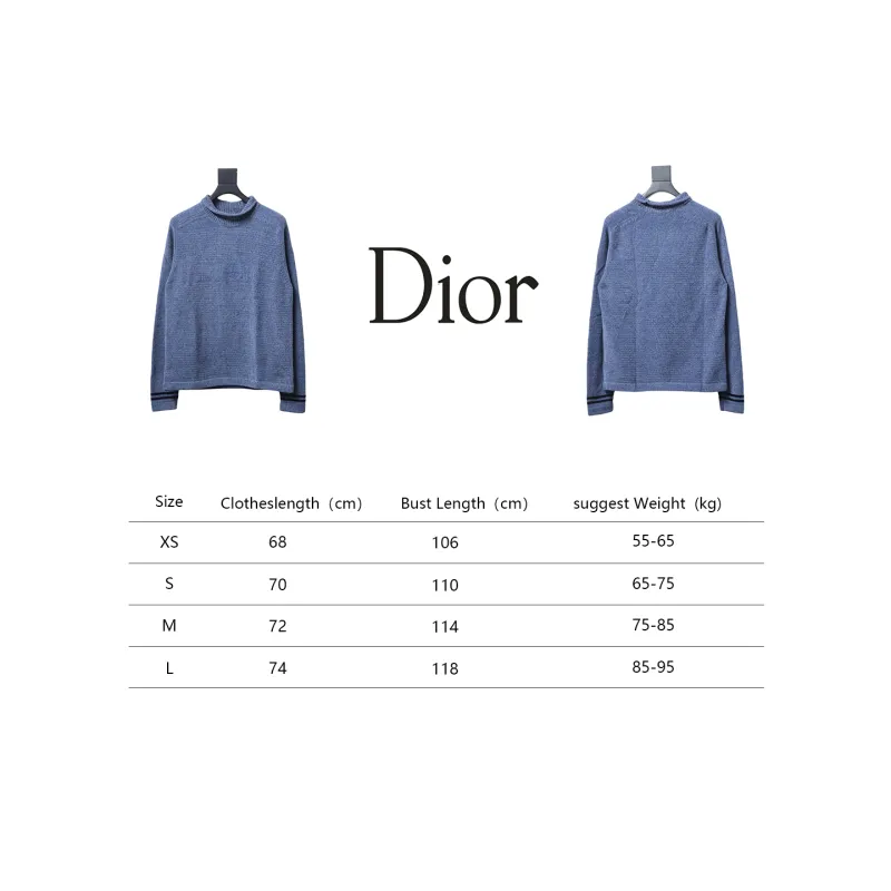 Dior x Stone Island 24FW Joint Sweater