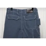 Dior x Stone Island 24Fw Pocket Dior Island Logo Denim Pants Blue