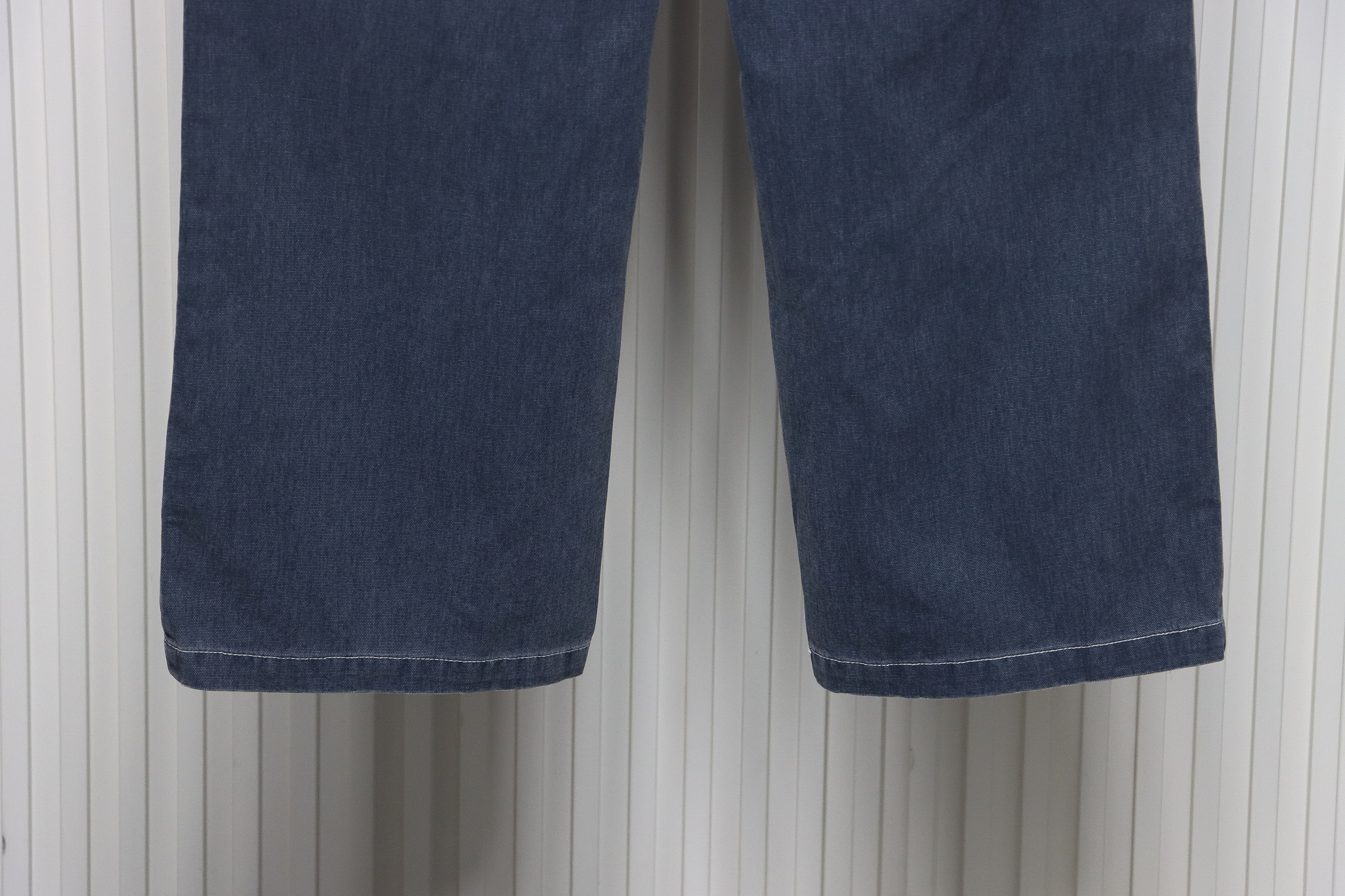 Dior x Stone Island 24Fw Pocket Dior Island Logo Denim Pants Blue