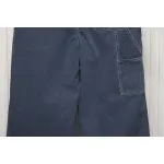 Dior x Stone Island 24Fw Pocket Dior Island Logo Denim Pants Blue